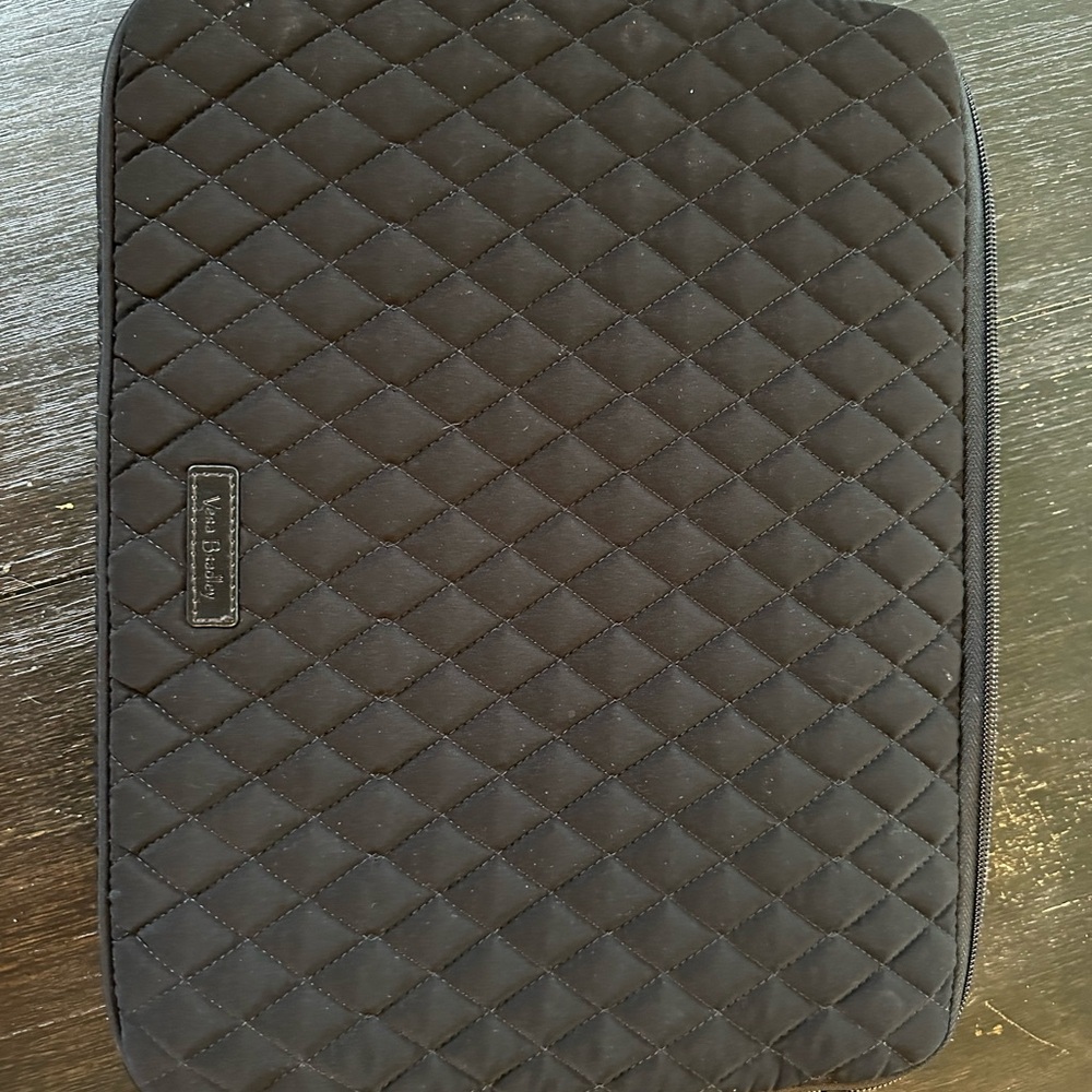 Vera Bradley black laptop iPad bag